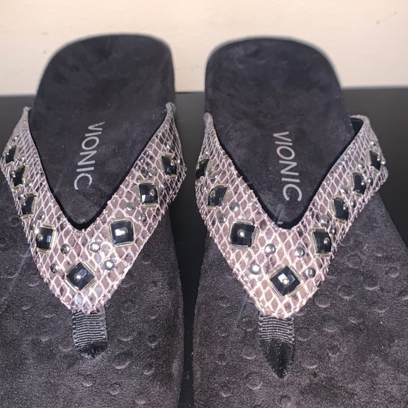 Vionic Florian’s Grey Snake size 7 - Picture 1 of 4